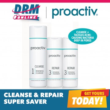 Proactiv Cleanse & Repair Bonus Saver Kit ( 1 Cleanser + 2 Repair Lotion) Now $76 UP $110.70 Save $31.70